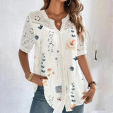 Tanja - Blusas - Flores Blancas