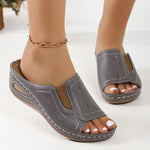 Telma - Sandalias de confort - Gris