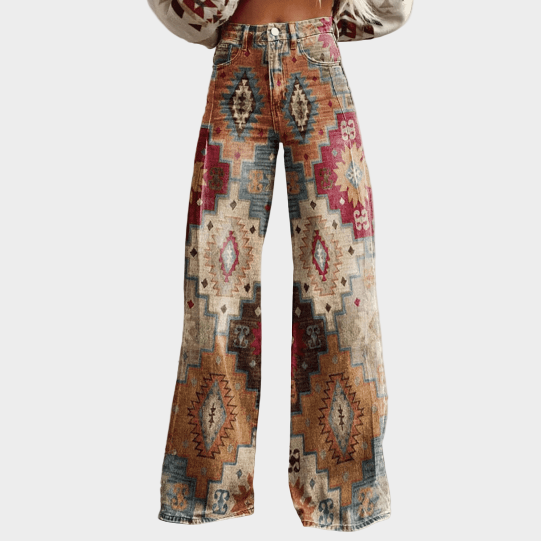 Pantalones bohemios vintage de Valentina