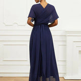 Elena - Vestido Midi Elegante para Ocasiones Formales