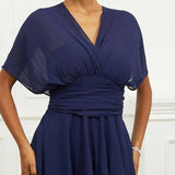 Elena - Vestido Midi Elegante para Ocasiones Formales